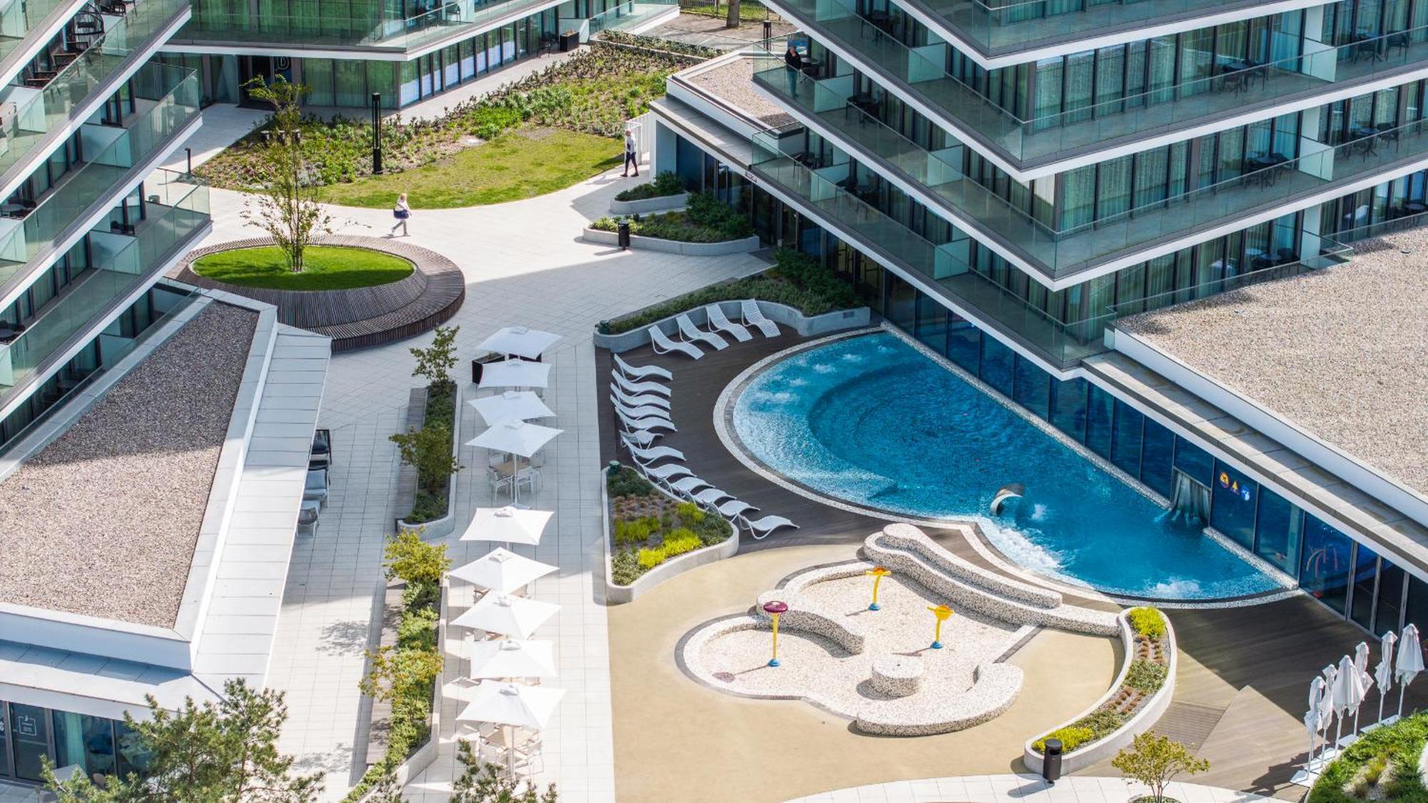 Wave Panorama 8Th Floor Sea View Apartamento Miedzyzdroje Exterior foto